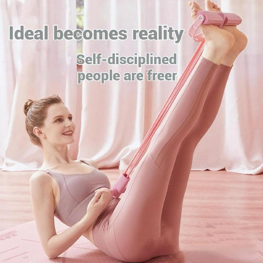 Multifunction Pedal Resistance Trainer with 6 Tubes